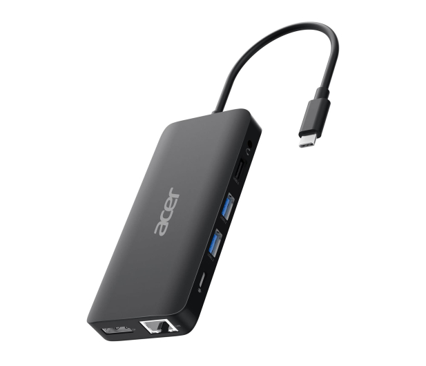 ACER 12in1 Type C dongle (czarny) - 1335768 - zdjęcie